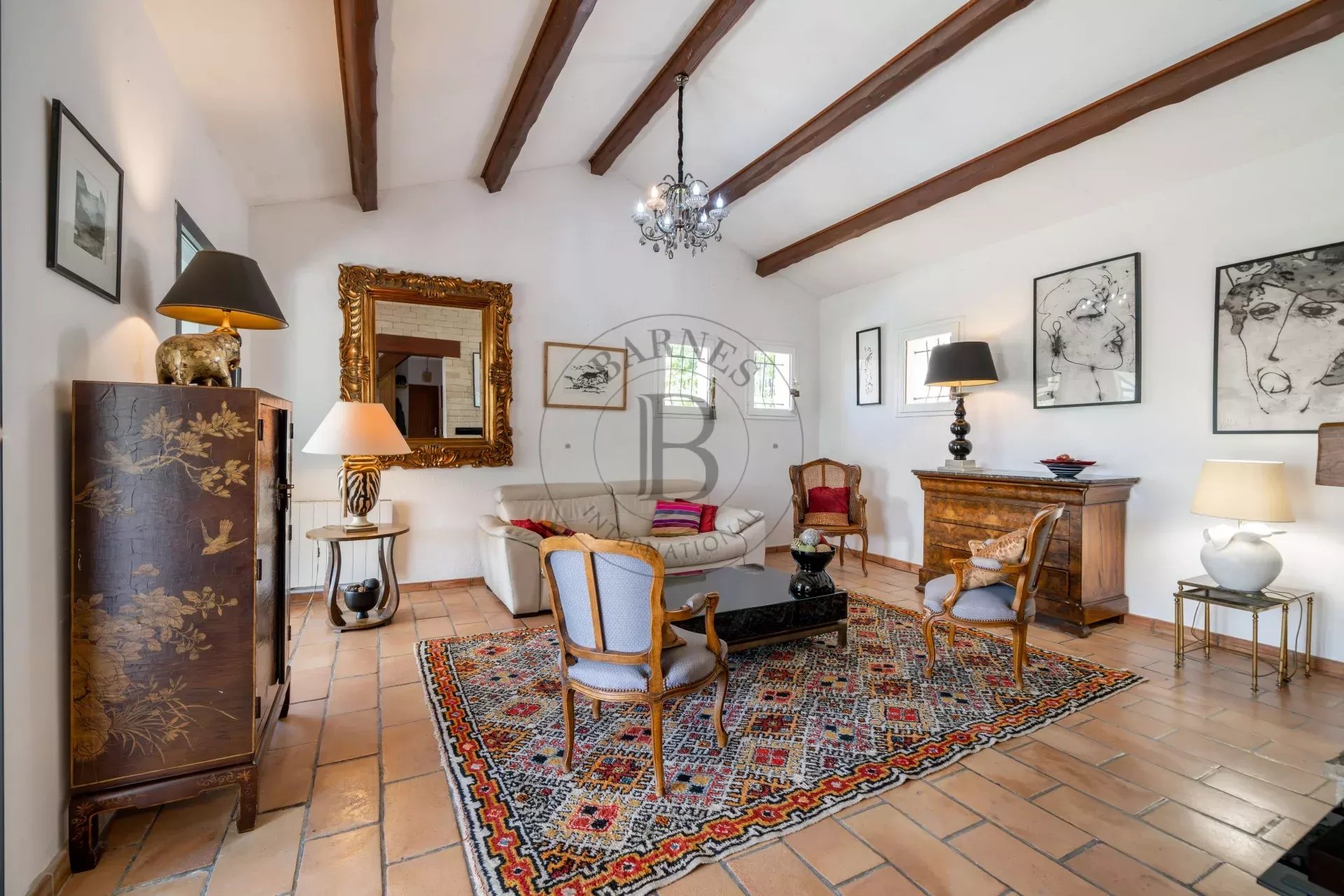 LA ROQUETTE SUR SIAGNE - VILLA FAMILIALE - VUE PANORAMIQUE