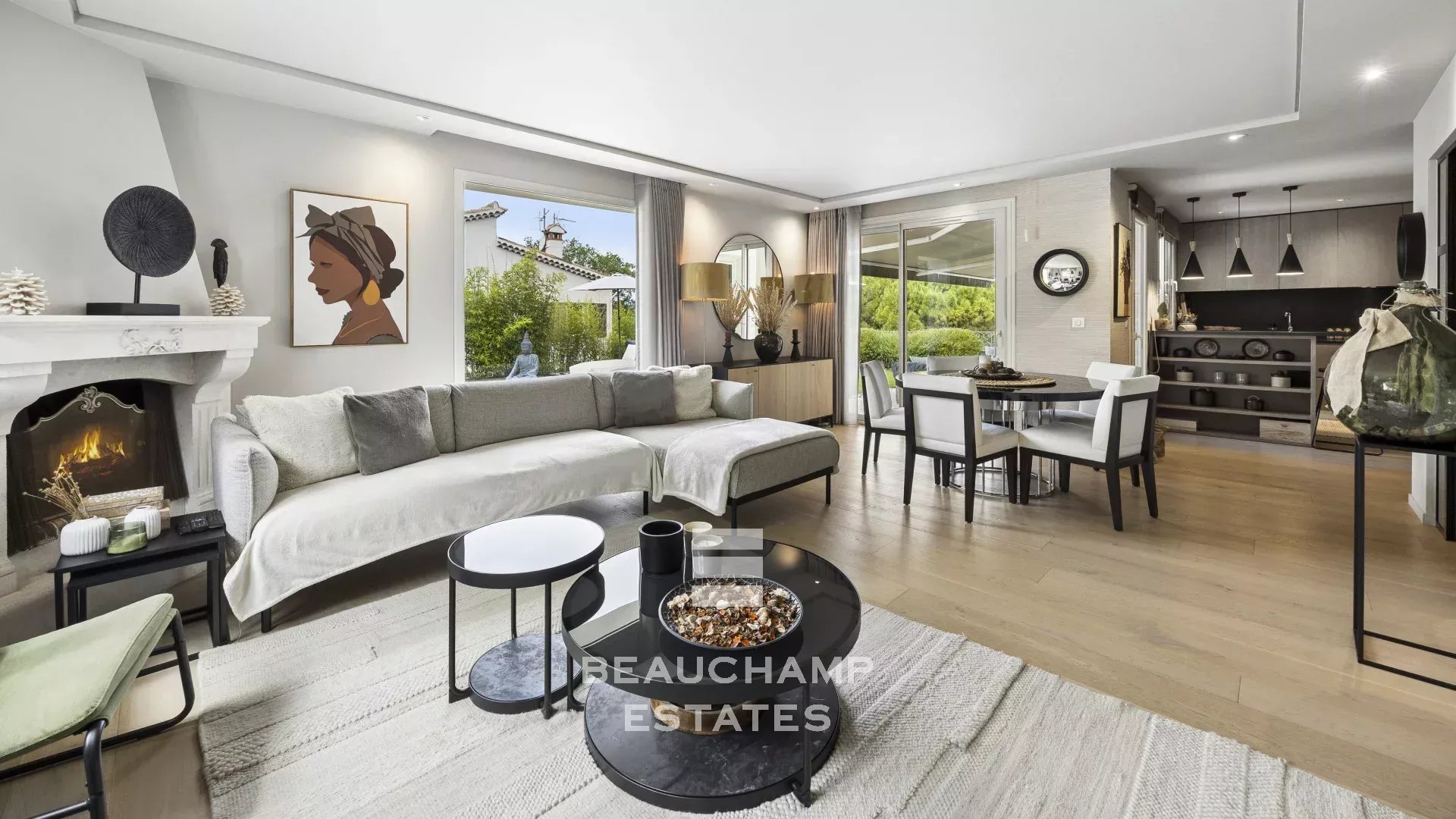Villa moderne 5 chambres avec vue colline - Mougins