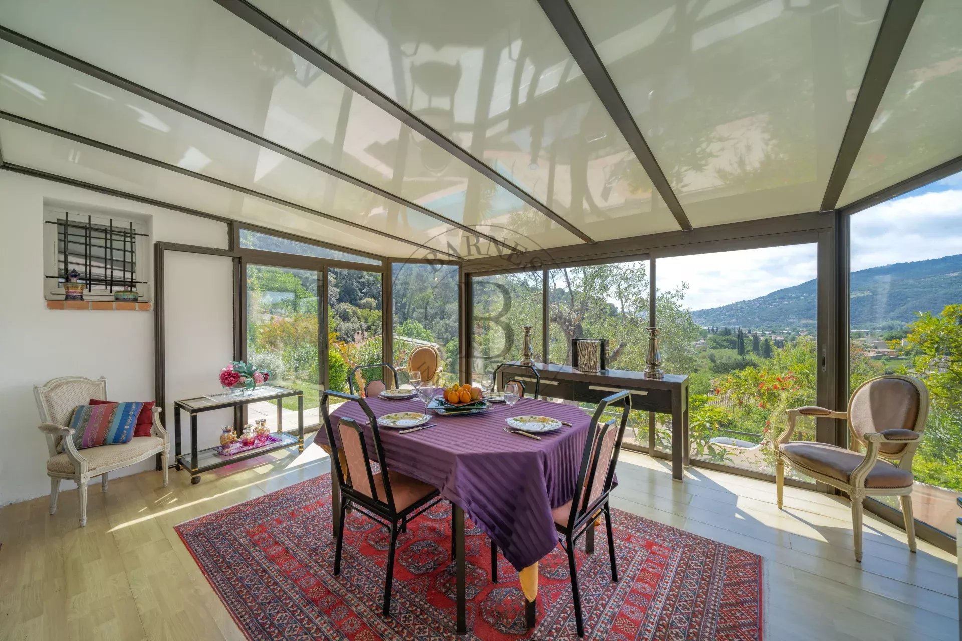 LA ROQUETTE SUR SIAGNE - VILLA FAMILIALE - VUE PANORAMIQUE