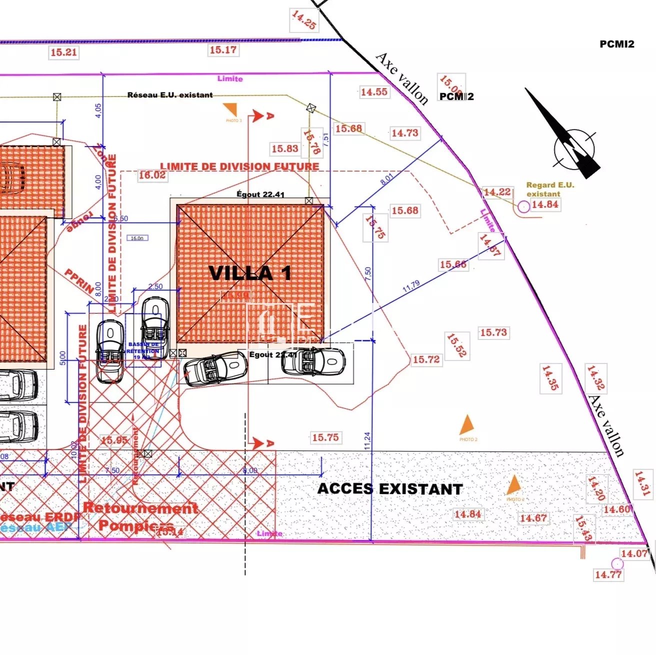 TERRAIN CONSTRUCTIBLE LA ROQUETTE SUR SIAGNE
