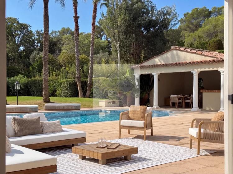 MOUGINS — VILLA D’EXCEPTION À LOUER À L’ANNÉE