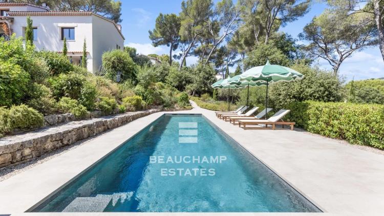 Villa meublée 5 chambres avec piscine - Golfe-Juan