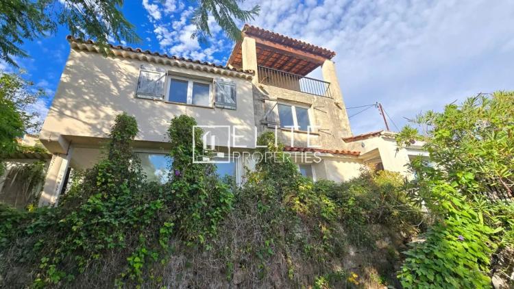 MAISON INDIVIDUELLE 7 PIÈCES 180 m² – VUE MER PANORAMIQUE – VALLAURIS