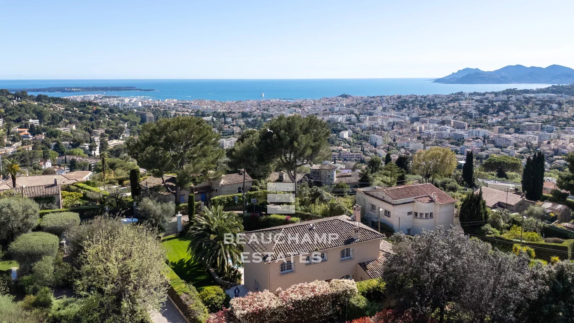 Villa provençale 4 chambres avec vue mer et Esterel